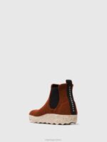 Asportuguesas Boots Men BROWN CHELSEA ANKLE BOOTS CAIA 226H217 - Image 3