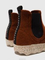 Asportuguesas Boots Men BROWN CHELSEA ANKLE BOOTS CAIA 226H217 - Image 5