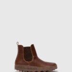 Asportuguesas Boots Women BROWN CHELSEA ANKLE BOOTS CAIA 226H157