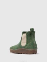 Asportuguesas Boots Women GREEN CHELSEA ANKLE BOOTS CAIA 226H162 - Image 3