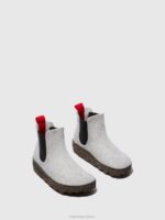 Asportuguesas Boots Women OFFWHITE CHELSEA ANKLE BOOTS CAIA 226H148 - Image 2