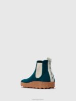Asportuguesas Boots Women PEACOCK BLUE CHELSEA ANKLE BOOTS CAIA 226H150 - Image 3