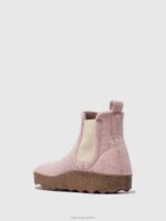 Asportuguesas Boots Women PINK CHELSEA ANKLE BOOTS CAIA 226H168 - Image 3