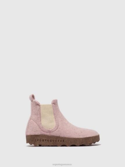 Asportuguesas Boots Women PINK CHELSEA ANKLE BOOTS CAIA 226H168
