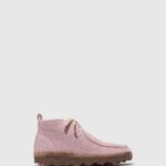 Asportuguesas Boots Women PINK LACE-UP ANKLE BOOTS CODY 226H164