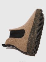 Asportuguesas Boots Women TAUPE CHELSEA ANKLE BOOTS CAIA 226H156 - Image 3