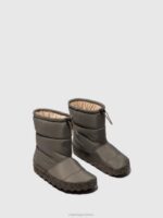 Asportuguesas Boots Women TAUPE FLUFF BOOTS CALE 226H27 - Image 2