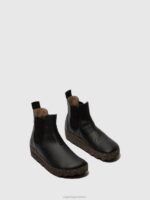 Asportuguesas Boots Women VEGAN BLACK CHELSEA ANKLE BOOTS CAIA 226H147 - Image 2