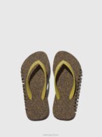 Asportuguesas Flip-Flops Men BLACK & MLT. GOLD STRAP BEACH FLIP-FLOPS BUMPY 226H175 - Image 2