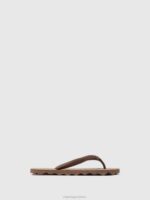 Asportuguesas Flip-Flops Men BROWN & BROWN STRAP BEACH FLIP-FLOPS BASE 226H170 - Image 2