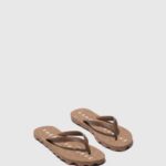 Asportuguesas Flip-Flops Men BROWN & BROWN STRAP BEACH FLIP-FLOPS BASE 226H170