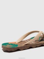 Asportuguesas Flip-Flops Men BROWN & CREAM STRAP BEACH FLIP-FLOPS AMAZONIA 226H186 - Image 4