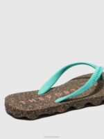 Asportuguesas Flip-Flops Men GREEN RUBBER STRAP BEACH FLIP-FLOPS BASE 226H182 - Image 3