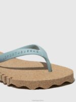 Asportuguesas Flip-Flops Men MILITARY & CLOUD STRAP BEACH FLIP-FLOPS BUMPY 226H187 - Image 4