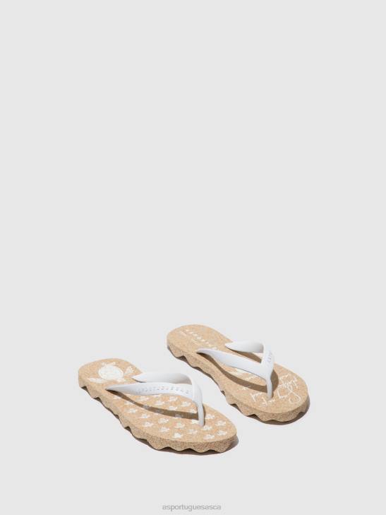 asportuguesas_flip_flops_men_natural_white_strap_beach_flip_flops_turtle_226h185.jpg Asportuguesas Flip-Flops Men NATURAL & WHITE STRAP BEACH FLIP-FLOPS TURTLE 226H185 - Image 1