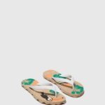 Asportuguesas Flip-Flops Women NATURAL & WHITE STRAP BEACH FLIP-FLOPS AMAZONIA 226H5