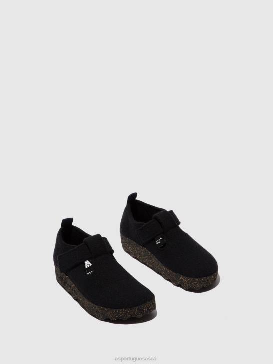 Asportuguesas Mary Jane Women BLACK MARY JANE SHOES CATE 226H67 - Image 2