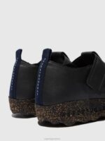 Asportuguesas Mary Jane Women BLACK VEGAN LEATHER MARY JANE SHOES CATE 226H36 - Image 5