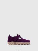 Asportuguesas Mary Jane Women DARK PURPLE MARY JANE SHOES CATE 226H52