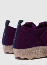 Asportuguesas Mary Jane Women DARK PURPLE MARY JANE SHOES CATE 226H52 - Image 3