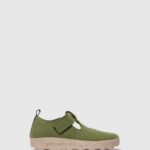 Asportuguesas Mary Jane Women GREEN MARY JANE SHOES CATE 226H113
