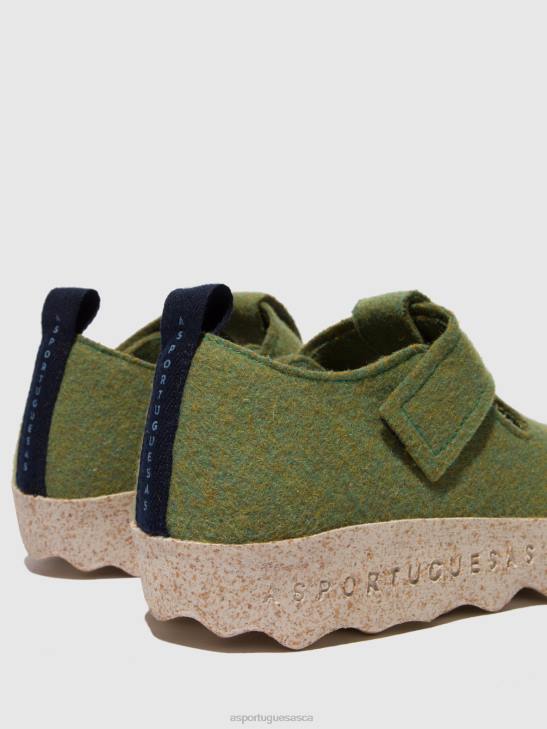 Asportuguesas Mary Jane Women GREEN MARY JANE SHOES CATE 226H113 - Image 5