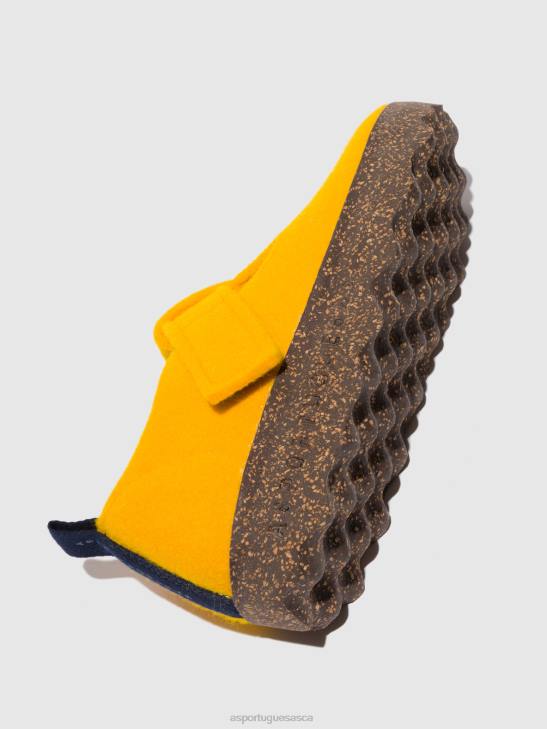 Asportuguesas Mary Jane Women YELLOW MARY JANE SHOES CATE 226H75 - Image 3