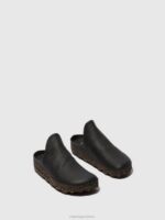 Asportuguesas Mules Women BLACK SLIP-ON MULES CLAY 226H138 - Image 2
