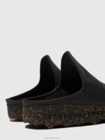 Asportuguesas Mules Women BLACK SLIP-ON MULES CLAY 226H138 - Image 5