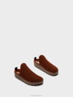 Asportuguesas Mules Women BROWN ROUND TOE MULES COME 226H123 - Image 2