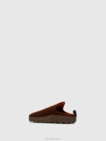 Asportuguesas Mules Women BROWN ROUND TOE MULES COME 226H123 - Image 3