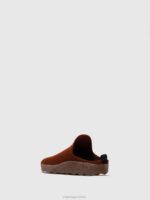 Asportuguesas Mules Women BROWN SLIP-ON MULES COME 226H143 - Image 3