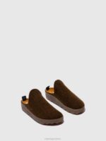 Asportuguesas Mules Women CARAMEL ROUND TOE MULES COME 226H127 - Image 2
