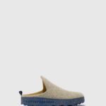 Asportuguesas Mules Women GREY YELLOW ROUND TOE MULES COME 226H135