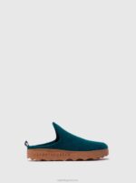 Asportuguesas Mules Women PEACOCK BLUE ROUND TOE MULES COME 226H132