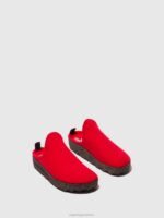 Asportuguesas Mules Women RED ROUND TOE MULES COME 226H142 - Image 2