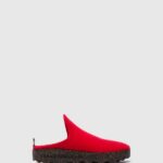Asportuguesas Mules Women RED ROUND TOE MULES COME 226H142