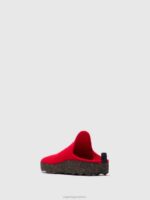 Asportuguesas Mules Women RED ROUND TOE MULES COME 226H142 - Image 3