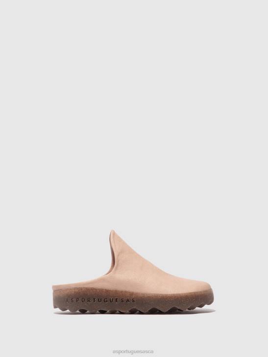 Asportuguesas Mules Women SWEET PINK SLIP-ON MULES CLAY 226H136 - Image 1