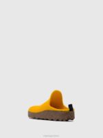 Asportuguesas Mules Women YELLOW ROUND TOE MULES COME 226H131 - Image 3