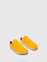 Asportuguesas Mules Women YELLOW SLIP-ON MULES COME 226H141 - Image 2