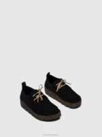 Asportuguesas Shoes Men BLACK ROUND TOE SHOES CHAT 226H196 - Image 2