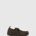 Asportuguesas Shoes Men MILITARY GREEN LACE-UP SHOES CHAT 226H193