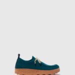 Asportuguesas Shoes Men PEACOCK BLUE LACE-UP SHOES CHAT 226H199
