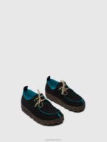Asportuguesas Shoes Women ANTHRACITE LACE-UP SHOES CHAT 226H57 - Image 2