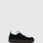 Asportuguesas Shoes Women ANTHRACITE LACE-UP SHOES CHAT 226H57