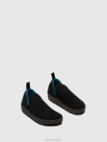 Asportuguesas Shoes Women ANTHRACITE SLIP-ON SHOES CITY 226H32 - Image 2