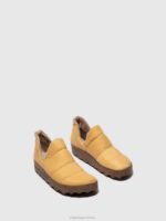 Asportuguesas Shoes Women BEIGE ROUND TOE SHOES CRUS 226H103 - Image 2