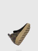 Asportuguesas Shoes Women BLACK FELT DEHOR ROUND TOE SHOES CITY 226H107 - Image 4