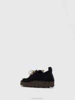 Asportuguesas Shoes Women BLACK LACE-UP SHOES CHAT 226H62 - Image 3